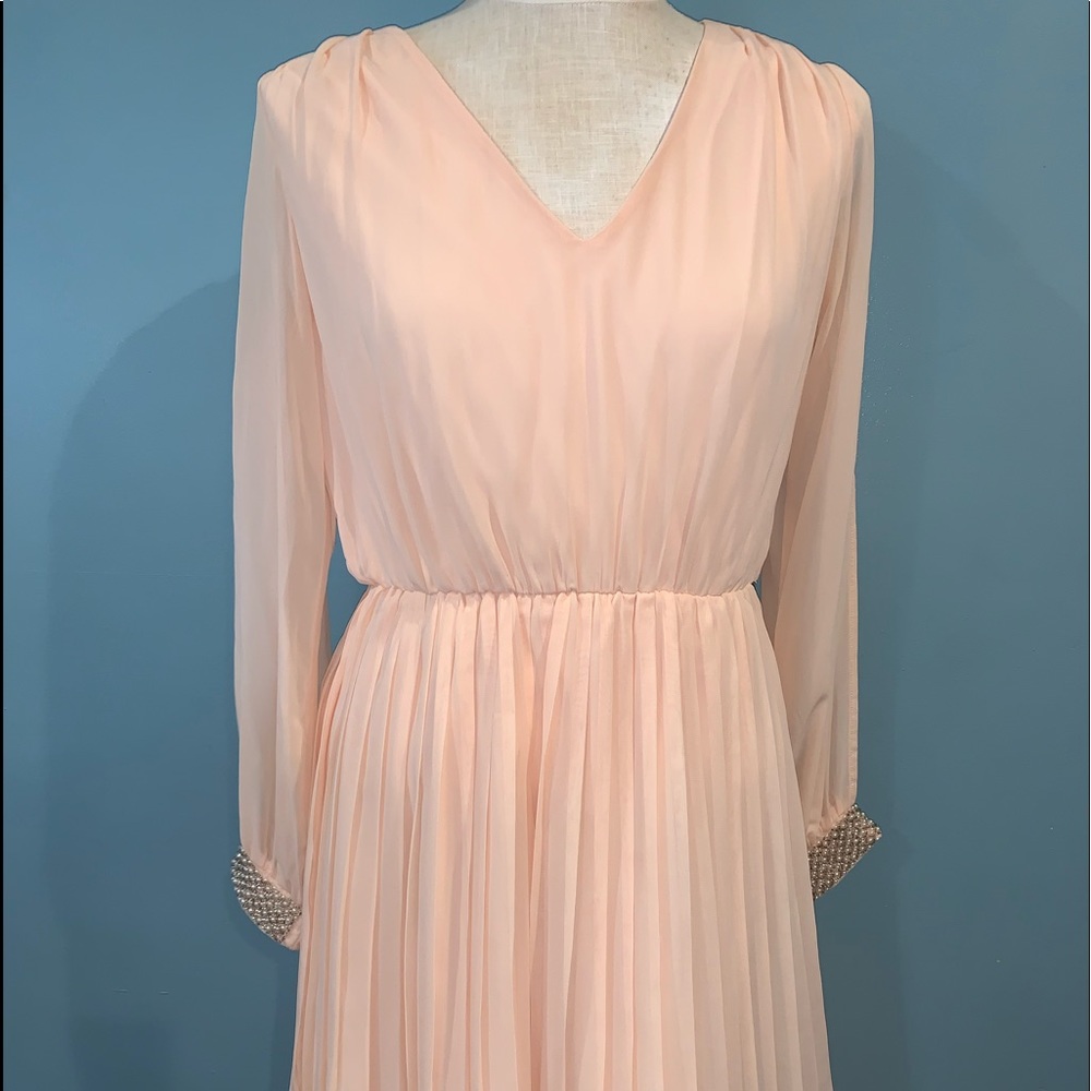 Chiffon flow mini dress